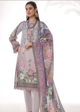 Roshni By OS Textile Digital Printed Lawn 3 Piece Unstitched Suit RS25SL D-20463B